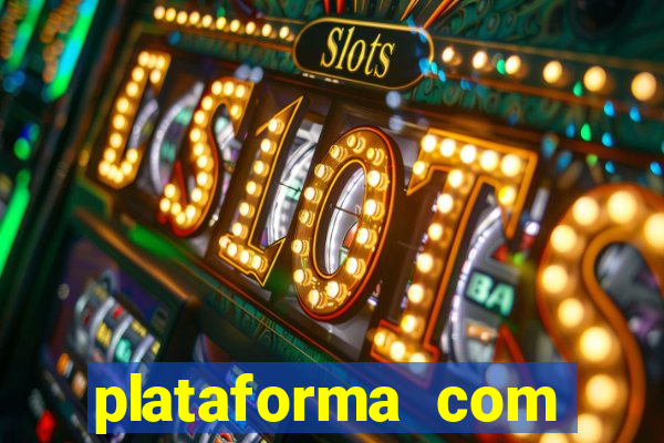 plataforma com porcentagem de ganhos